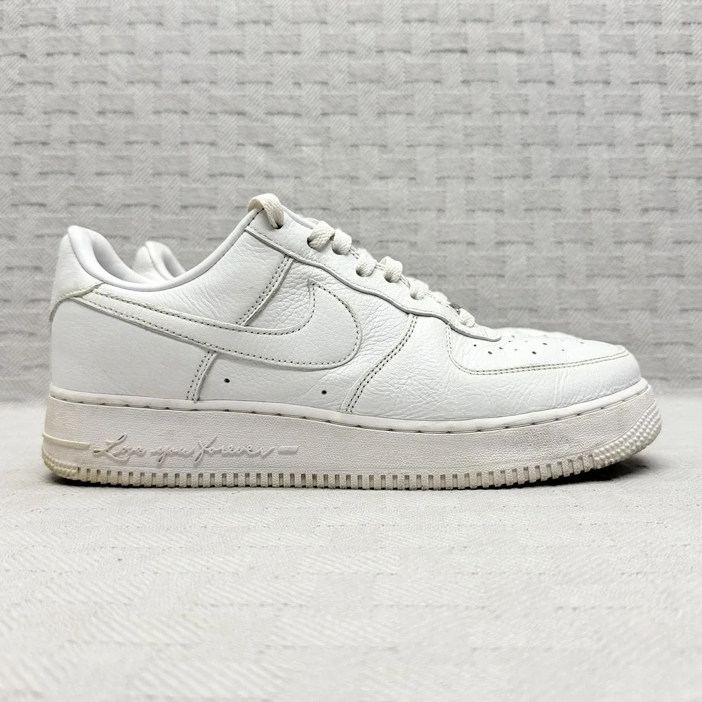 Nike‎ Air Force 1 Low Drake NOCTA Certified Lover Boy Mens Size 10 White CZ8065